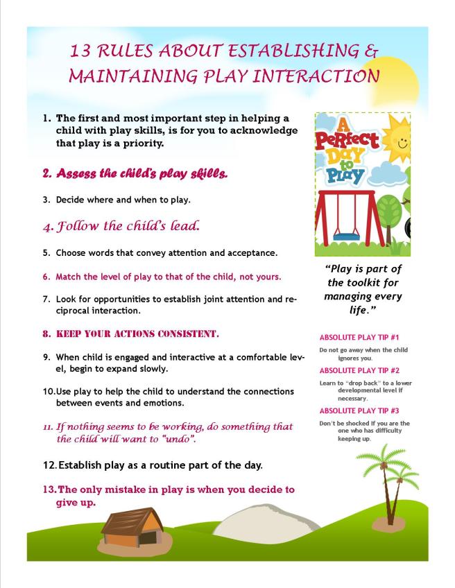 13 RULES about play